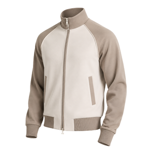 Conjunto Deportivo Personalizado al por Mayor para Hombre, Chaqueta con Cierre Completo, Forro Polar Transpirable de 380g, Ropa Deportiva Informal para Correr, Conjunto Deportivo de Otoño - Product Image 5