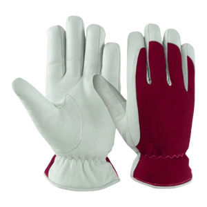 Gants de conduite en cuir de chèvre renforcé, résistants à la chaleur et aux étincelles, protection personnelle, durabilité élevée, gants de jardinage - Product Image 3