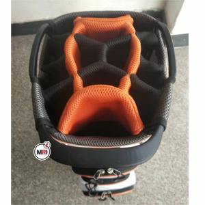 Bolsa de Golf de Alta Calidad con Logotipo Bordado Personalizado, Bolsa de Golf de Piel Sintética y Poliéster Negra, Blanca y Gris, Bolsas de Golf para Hombre - Product Image 4