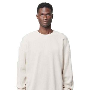 Camisa térmica de tela de gofres de algodón, camiseta tradicional de manga larga, camiseta térmica de manga larga para hombres a la venta - Product Image 1