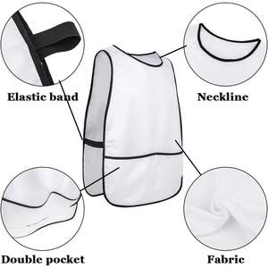 2025 Custom Golf Caddie Bibs Adult Tank Top Scrimmage Training Vest con bolsillo para clubes/torneos - Product Image 3