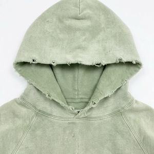 Vente Flash : Sweat-shirts à Capuche Courts Personnalisés Effet Vieilli – Coton de Haute Qualité, Écologique, Respirant, Style Vintage Oversize Unisexe Tendance - Product Image 4
