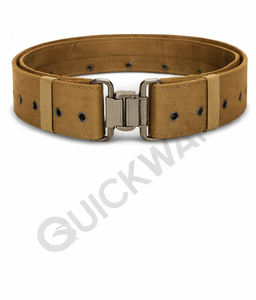 เข็มขัดผ้าใบปรับได้พร้อมหัวเข็มขัดโลหะแบบปลดเร็ว สายรัดเอวสำหรับงานหนักสำหรับใช้งานกลางแจ้ง - Product Image 3