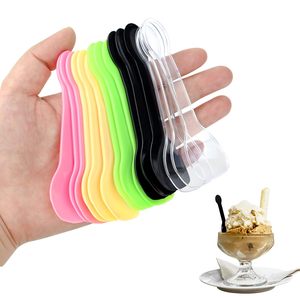 Home Richfull - Cucharas de Degustación Desechables Ecológicas, Biodegradables, Libres de BPA, Impermeables, de Plástico, Mini, para Postres, Helados - Product Image 5