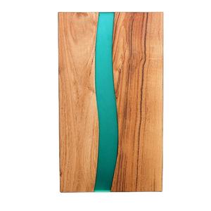 Tabla de quesos de resina de madera personalizada a precio de fábrica india, tablas para servir desayuno de diseño elegante, tabla de quesos de mármol, utensilios de cocina usados - Product Image 1