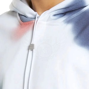 เสื้อฮู้ดดี้ผู้ชายขายดีสำหรับฤดูหนาว ผ้าฝ้ายฟลีซ 100% ป้องกันลม ระบายอากาศได้ดี สไตล์สตรีทแวร์ รับผลิตตามแบบ OEM - Product Image 5