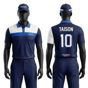 Polo de Golf para Hombre, 180 GSM, Tela Piqué de Poliéster, Color Durazno, Paneles Grises en los Hombros, Impresión de Logotipo Personalizado - Product Image 6