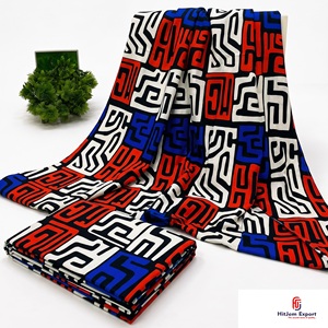 Premium African Wax Print Cotton Fabric OEM ODM Custom Textile Manufacturer Wholesale Export Supplier Customized Fabric Products - Product Image 5