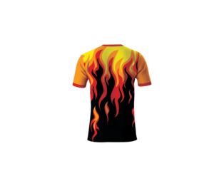 OEM Men's Sublimation Front Logo 100% Polyester 220 Grams Solid Sporty Eco-Friendly Sports Jersey Short Sleeve Moisture T-<b>Shirt</b> - Product Image 5
