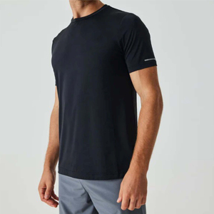 T-shirts pour hommes en coton 100% de haute qualité, coupe ajustée, personnalisables, best-sellers pour l'été, durables, respirants, séchage rapide, manches courtes - Product Image 4