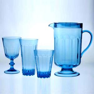 Acrylic Plastic 12 Faceted Drink Ware Tumblers - Product Image 6