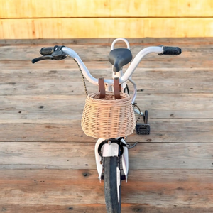 Cesta de Bicicleta de Ratán de Alta Calidad para Niños, Cesta Delantera para Manillar, Organizador Decorativo para Bicicleta de Exterior, Fabricación Vietnamita - Product Image 3