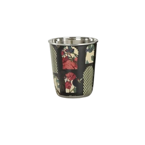 Gobelet en acier populaire avec motif floral, design bohème fait main, pour la maison, les hôtels, les fêtes, verre à eau en promotion - Product Image 4