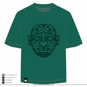 Camiseta Verde de Manga Corta para Hombre con Estampado Tribal, Corte Regular, Algodón Jersey, Estilo Casual, Cuello Redondo, Diseño Personalizado - Product Image 5