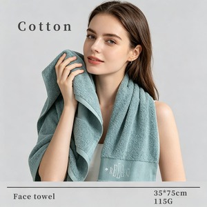 Serviette 100% coton, 35x75cm, très absorbante, serviette douce pour les mains, lavable en machine, convient pour la salle de bain, la salle de sport, l'hôtel et la cuisine - Product Image 2