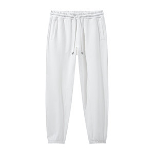 Pantalones Unisex Vintage Lavados en Rosa Bebé, Sin Elástico, con Franja Lateral en Contraste, Transpirables, 100% Algodón, de Pierna Ancha, Efecto Desgastado por el Sol, Talla Grande - Product Image 5