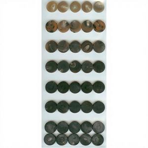 Botones de Cuerno de Búfalo Planos de Calidad Premium, Ecológicos, en Blanco, Originales de la India, para Procesamiento de Prendas, de Marca, Económicos - Product Image 3