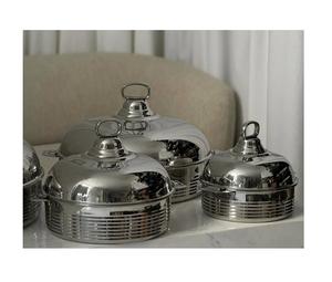 Calentador de Alimentos de Acero Inoxidable con Diseño Fantástico, Plato para Calentar Comida, Tamaño y Forma Personalizados, Plato para Buffet al por Mayor - Product Image 5