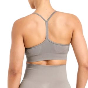 Soutien-gorge de sport sans couture pour femme, rembourré, sans armatures, extensible, respirant, idéal pour le yoga, le Pilates, la gym et la course à pied - Product Image 2