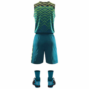 Maillots de basketball respirants à bas prix pour hommes, personnalisables avec logo, pour l'entraînement et la compétition - Product Image 3