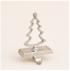 Durable Polished Aluminum Christmas Tree <b>Stocking</b> Hook Anti-Slip Decorative Mantle Hanger For Home Party Ornaments And Seasonal - Product Image 3
