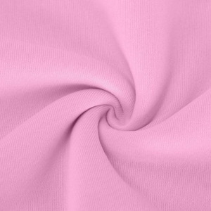 Sudadera Unisex de Invierno de Nuevo Estilo, Color Rosa Sólido, Cuello Redondo, Personalizada, de Algodón y Felpa, con Bordado, Corte Regular, Manga Larga, Tallas Grandes - Product Image 6