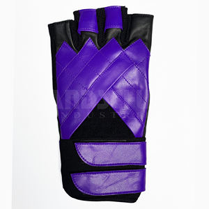 Gants de musculation antidérapants de qualité supérieure avec support pour les poignets, respirants, demi-doigts, pour la salle de sport et l'entraînement sportif, unisexes - Product Image 4