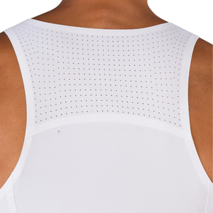<b>Mens</b> <b>White</b> Sleeveless Gym Tank Top Muscle Fit Workout Training Fitness <b>Vest</b> Breathable Sportswear OEM Bulk - Product Image 5