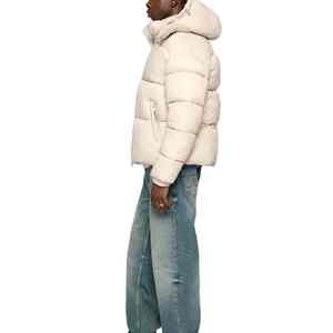 Blousons matelassés élégants, nouvelle collection, prix de gros, capuche amovible personnalisable, vestes sur mesure pour hommes - Product Image 3