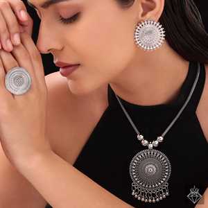 เครื่องประดับที่ดีชุดป้องกันการเสื่อมเสียสร้อยคอต่างหูแหวนออกซิไดซ์ - Product Image 3