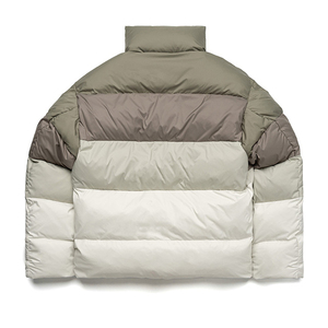 Men's Winter <b>Puffer</b> <b>Jacket</b> Custom Logo Printed Hooded Streetwear Style Breathable 100% Cotton Canvas <b>Cheap</b> Price OEM Custom - Product Image 5
