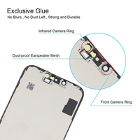 Écran LCD Incell RJ pour iPhone X XS XR Max 11 12 13 Pro Max 14 15 Pro Max iPhone 11 Écran tactile de remplacement pour téléphone portable
