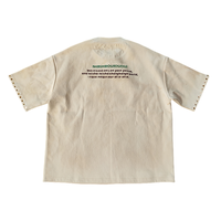 Özel Büyük Beden Grafik Baskılı Tişört %100 Pamuk Vintage Yıkama Sokak Modası Unisex OEM ODM Üretici