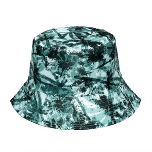 Trendy Tropical Summer Hat Casual Wide Brim Bucket Headwear for Vacation Hiking Camping and Daily Activities Sports and Festival - Product Image 1