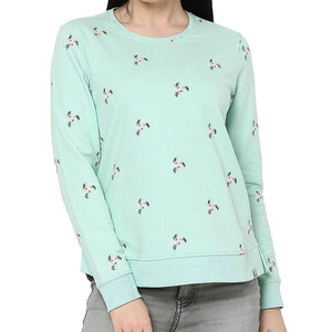 เสื้อวอร์มแฟชั่นแนวสตรีทเสื้อสเวตเชิ้ตโอเวอร์ไซส์ของผู้หญิง - Product Image 1