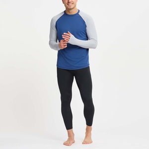 <b>Men</b> rash guard compression shirt quick dry <b>stretchy</b> fabric lightweight fit perfect for swimming surfing gym workout or outdoor - Product Image 6