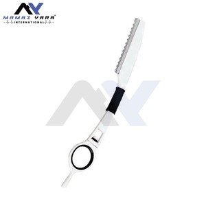 High Quality Customized Professional Barber <b>Thinning</b> Razor Hair Cutting Shaping Styling and Grooming Tool for Men Salon Barber - Product Image 2