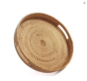 Viet Delta Customized Handmade Polished Rattan <b>Trays</b>-High Standard Food-Safe Exported in <b>Large</b> Quantities - Product Image 6