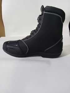 Bottes de motocross mi-longues sur mesure, bottes de tourisme, bottes de motard les plus vendues, chaussures de moto en cuir véritable - Product Image 2