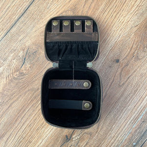 Mini bolso de mano de punto de bota de cuero de ante genuino para mujer, caja de joyería cuadrada de punto de bota de cuero de gamuza, combos para mujer - Product Image 5