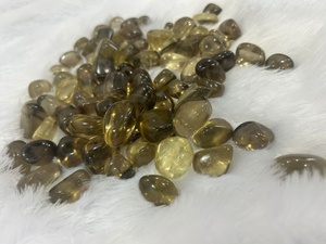 ควอตซ์สีเหลืองธรรมชาติคุณภาพสูง เกรดพรีเมียม หินขัดเงา RAIS AGATE กูร์กาฏฐ์ - Product Image 3