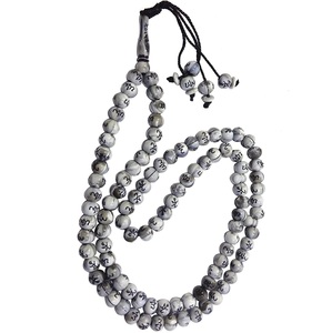 Venta de Fábrica: Rosario Musulmán de Cristal Natural con Borla Metálica, Cuentas de Alta Calidad para Oración Islámica, Tasbih, Tasbeeh - Product Image 6
