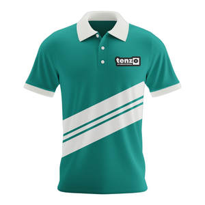 Chemise pour homme en tissu tricoté respirant de couleur unie personnalisée, haute qualité, durabilité durable de Tenzo Intl 2026 - Product Image 1