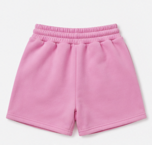 Shorts Casuales de Cintura Elástica de Alta Calidad para Mujer, 100% Algodón, Personalizados OEM, 350GSM, Transpirables, Corte Regular - Product Image 3