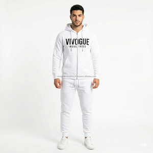 ODM Men Tracksuit Custom Print Polyester Jogging Suit Sportswear Gym Wear Wholesale Manufacturer Embroidered Tracksuits - Product Image 5