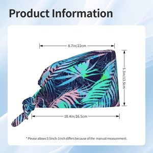 Unisex New Style Nurse <b>Scrub</b> <b>Caps</b> High Quality Material Breathable Quick Dry Comfortable Hair Protection Medical Use Customized - Product Image 6