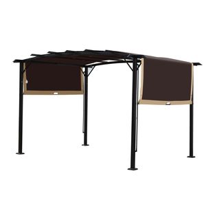 Telo di Ricambio Universale Marrone per Pergola Curva da Esterno 12x9 Piedi - Product Image 6