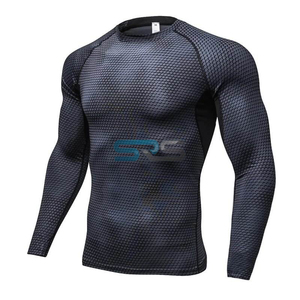 Rashguard Homme Haute Qualité - Sans Manches/Manches Longues, Décontracté, Simple, Respirant, Personnalisable, Anti-bactérien, Séchage Rapide, Performant - Product Image 5