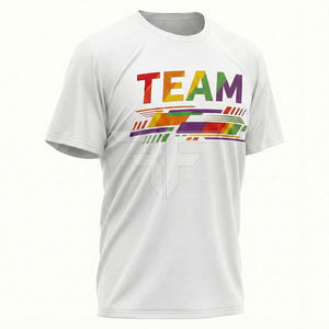 Men's T-Shirts 100% Cotton Heavy Weight Hiphop Short Sleeve Plain Tee Eversoft Ringer Breathable Quick Dry <b>Canvas</b> - Product Image 1