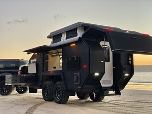 Remolque de Camping Todoterreno de Fibra de Vidrio, Caravana RV con Cocina, Baño y Espacio para Dormir, Unidad de Turismo - Product Image 4